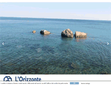 Tablet Screenshot of immobiliarelorizzonte.it